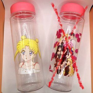 Sailor Moon Clear Water Bottle